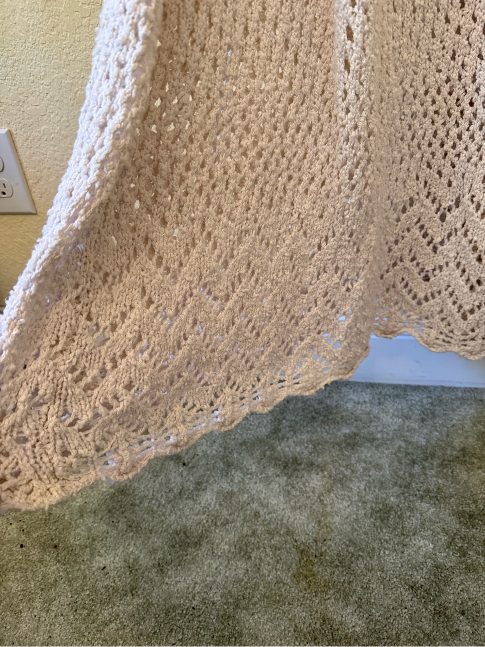Free People Crochet Halter Maxi Dress in White, Orange & Pink - Picture 6 of 6